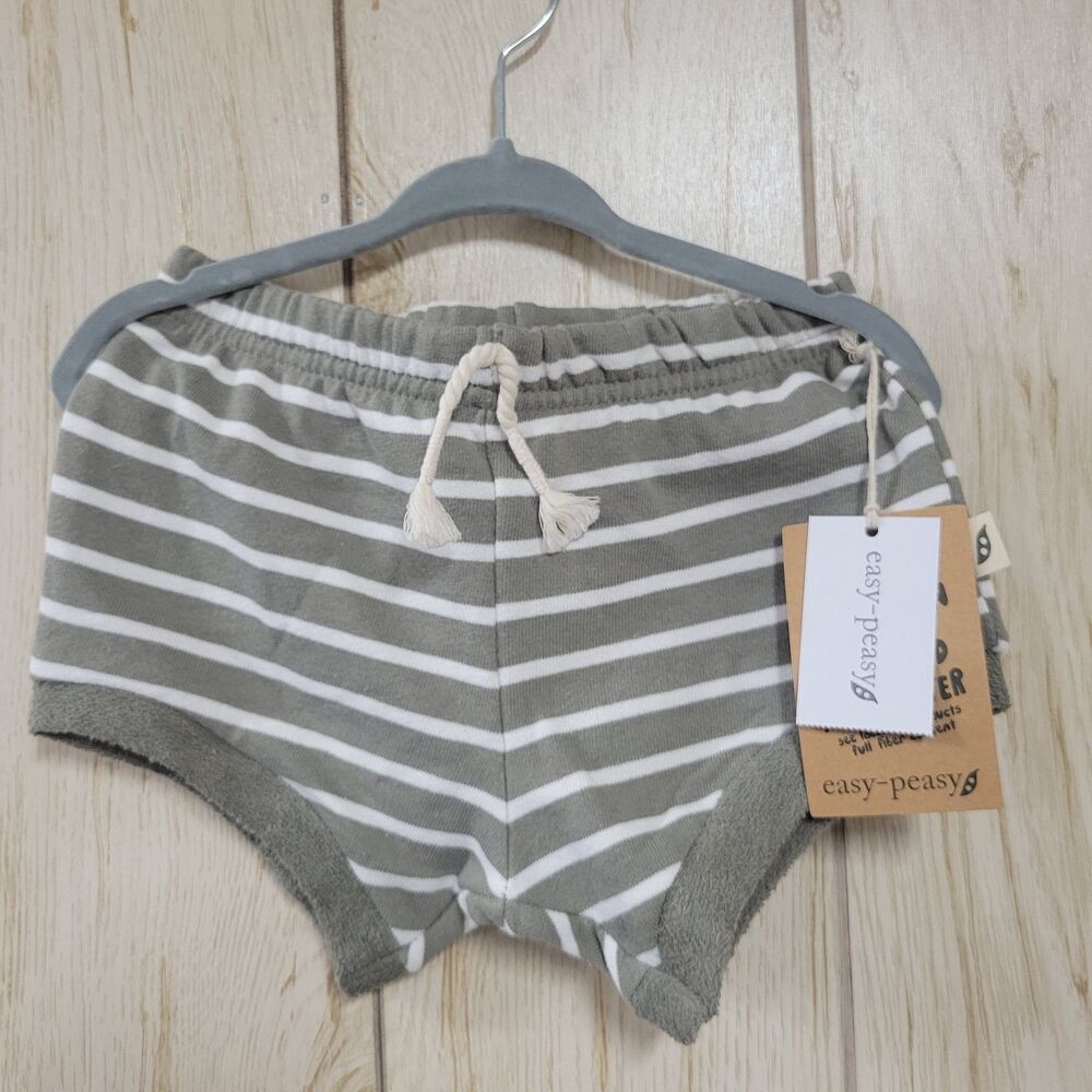 Easy Peasy Striped Bloomers 6-9M